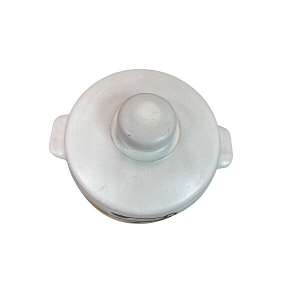 West Bend Vintage Mid Century Stoneware Casserole bean Pot With Lid SKU 9320 - Picture 5 of 16